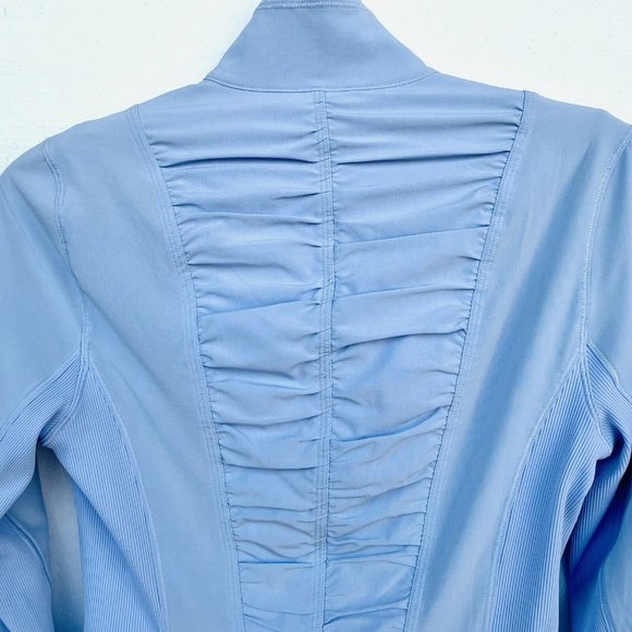 Lululemon Round Trip Jacket Cool Breeze Size 4 Zip Up Women's Workout W4AN2S - Picture 5 of 11